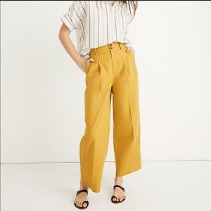NWT Madewell Pleated Wide Leg Pants